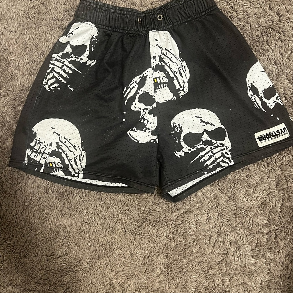 Black Men's Athletic Shorts